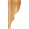 Ekena Millwork Ridgewood Rough Sawn Corbel, Western Red Cedar, 4"W x 10"D x 22"H COR04X10X22RID00RWR - alternate 2